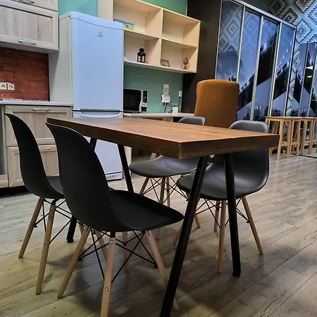 оперний театр площа ринок спальня і кухня-вітальня Appartement Lviv